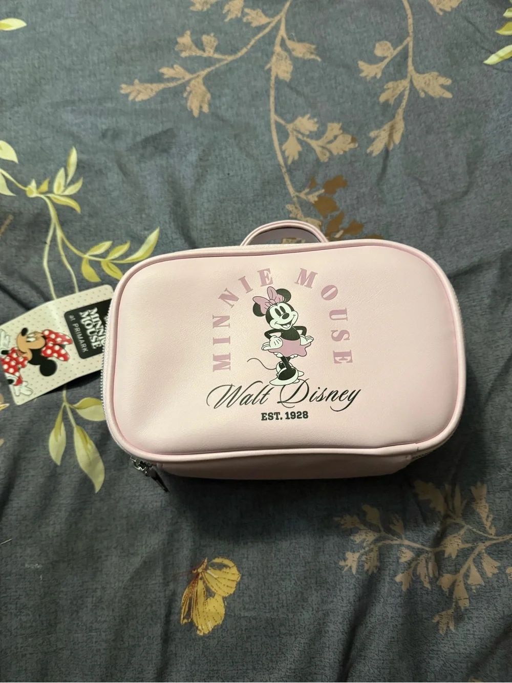 Primark Pink Minnie Mouse Walt Disney Cosmetic Bag
